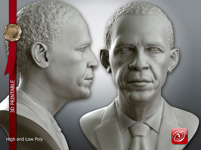 Obama Bust | 3D