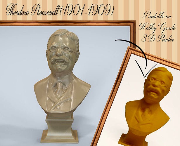 Theodore Roosevelt | 3D