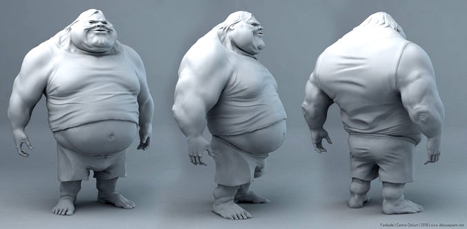 Fat Dude Jack | 3D