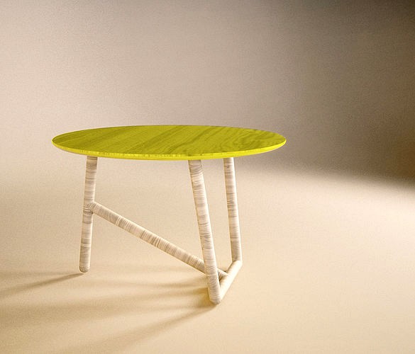 Coffee table Moroso design | 3D