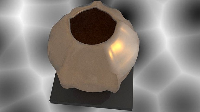 Rough Spherical Vase | 3D