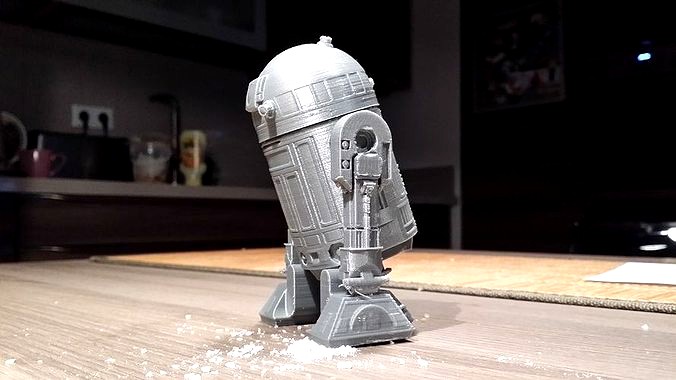 R2D2 Salt and pepper shaker | 3D
