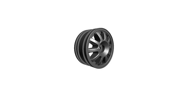 RC Car Drift Wheel Brilliant  width 24mm   offset plus 6mm | 3D