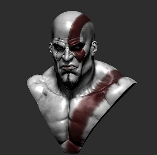 Kratos Printable | 3D