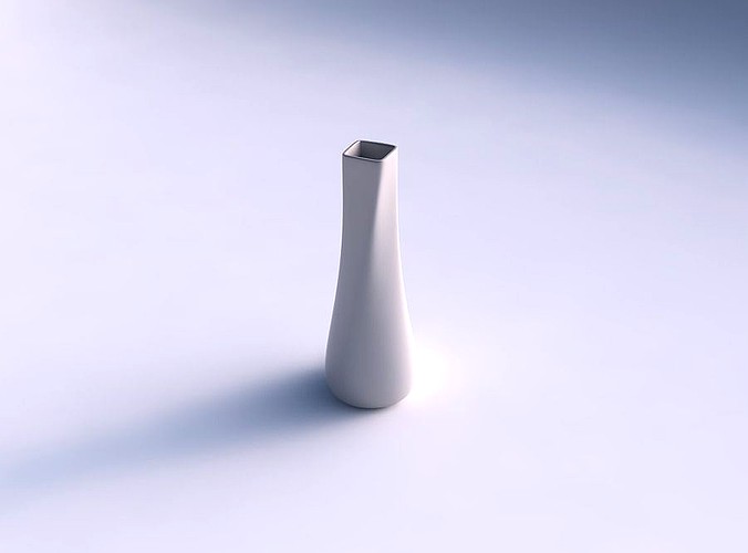 Vase semi quadratic smooth | 3D