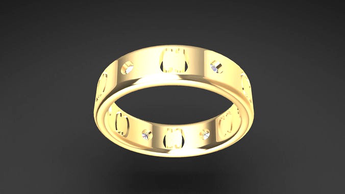 Wedding Ring Engraving | 3D