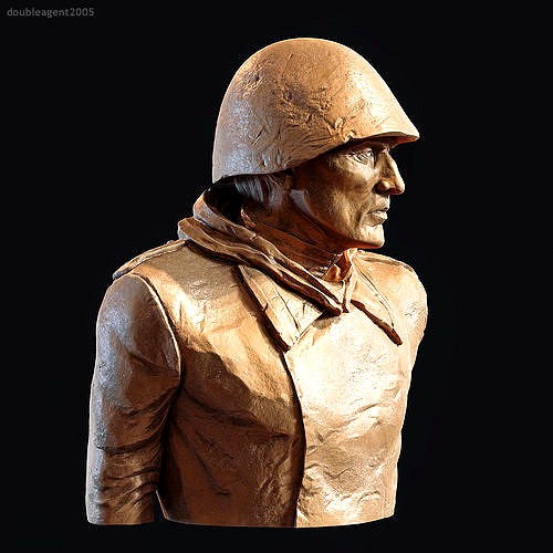 Soviet Soldier WW2 3d print model | 3D