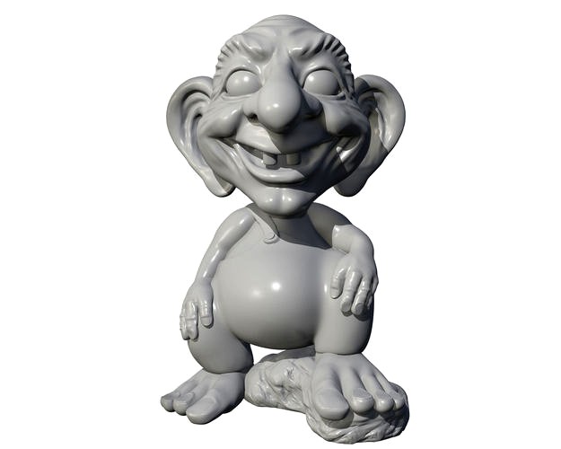 Norwegian Troll mascot  | 3D