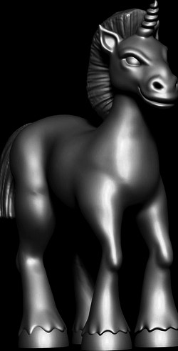Stylized unicorn | 3D