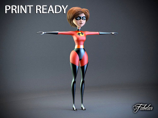 Elastigirl Printable | 3D