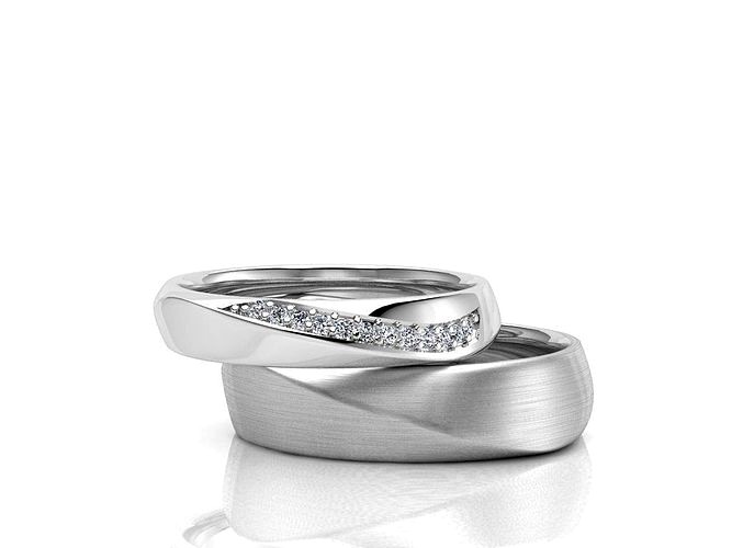 Couple ring 003 cad file | 3D