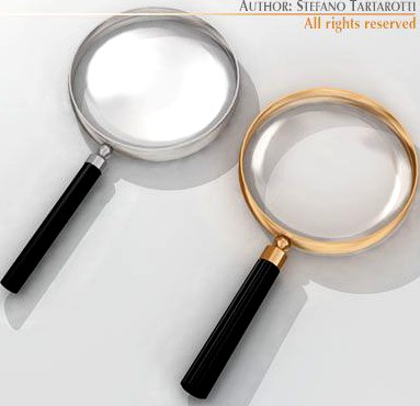 Magnifying glass 3D Model