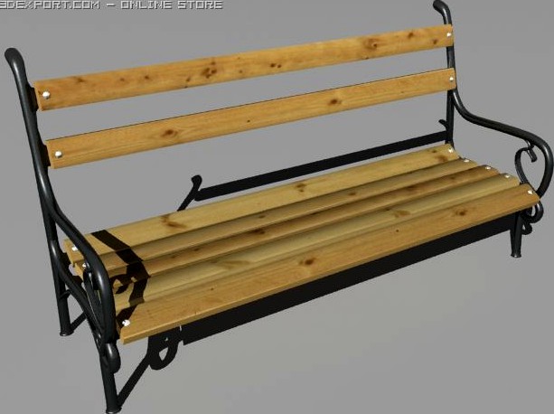 Bench 3D Model