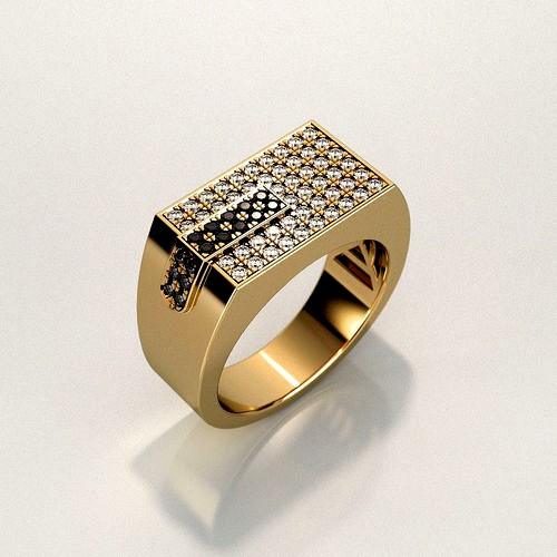 Mens ring 006 | 3D