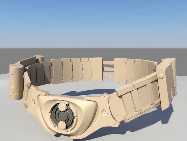 Batmen belt 3D Model