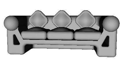 Sofa 3 Seating | 3D