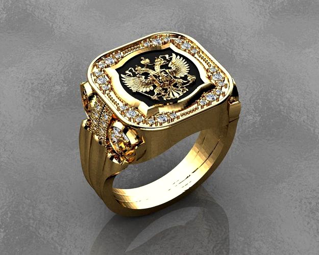 Designer Rings for Men | 3D