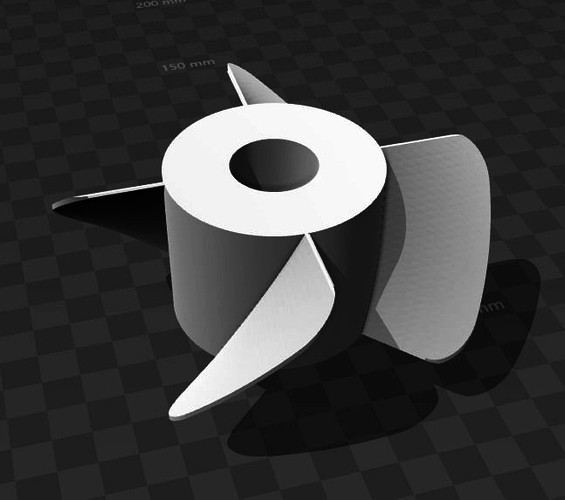 small propeller | 3D