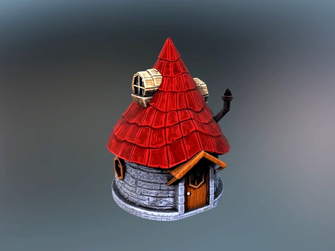 Fairy Hut | 3D