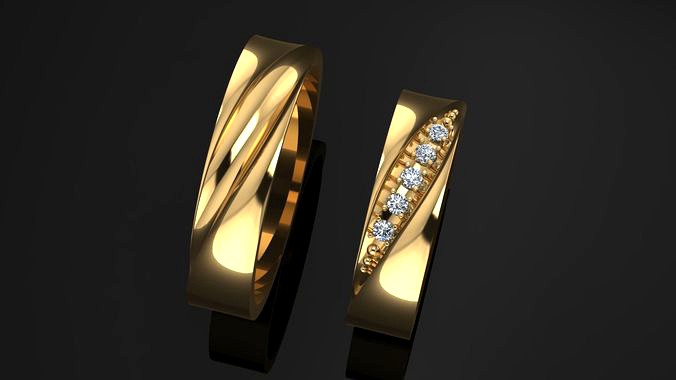 Wedding Rings | 3D