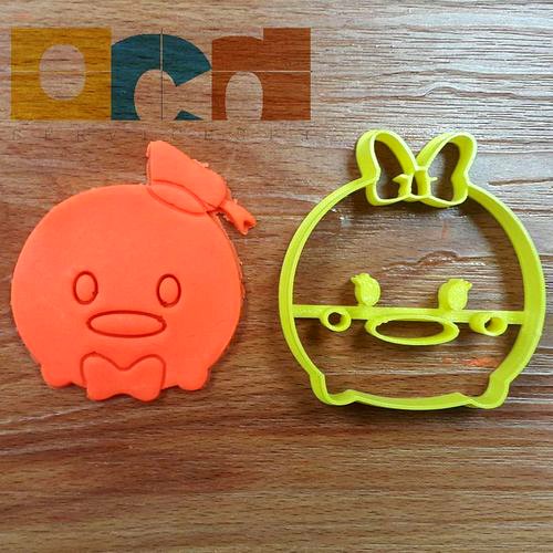 Disney Daisy Duck tsum tsum edition cookie cutter stl file | 3D