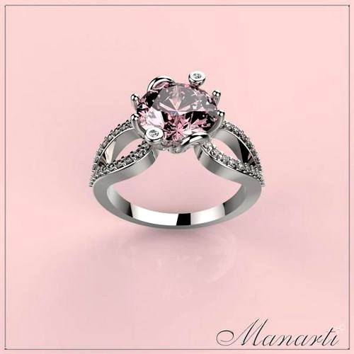 3D jewelry design Ring File format STL Model 0010 | 3D