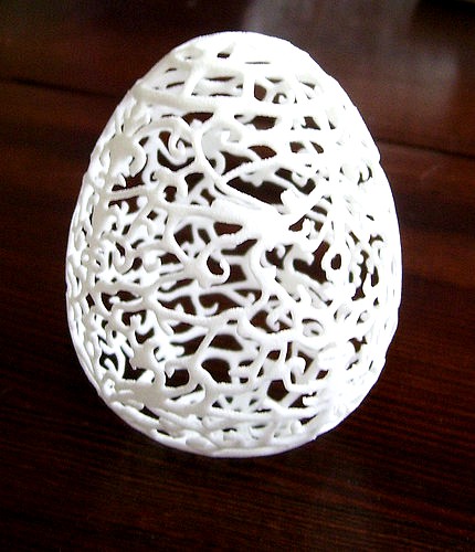 Floral Easter Egg | 3D