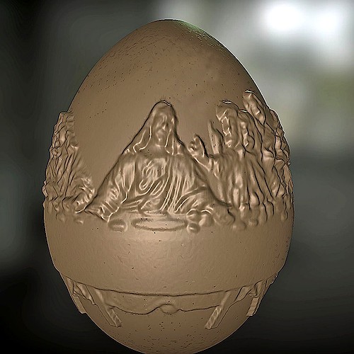 Last Supper Easter Egg | 3D