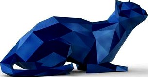 low poly kitty 4 | 3D