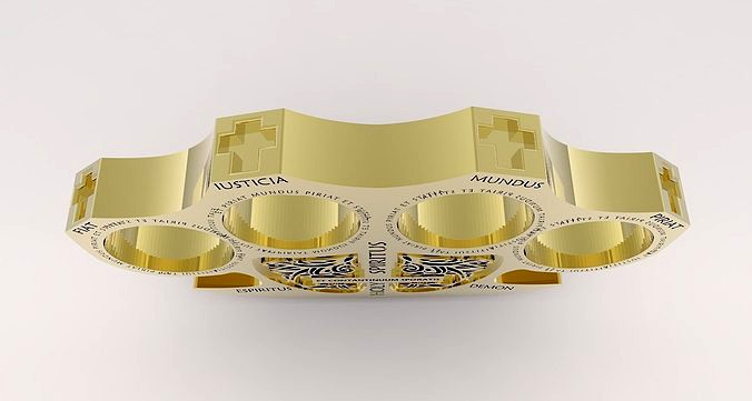 Holy Brass Knuckles | 3D
