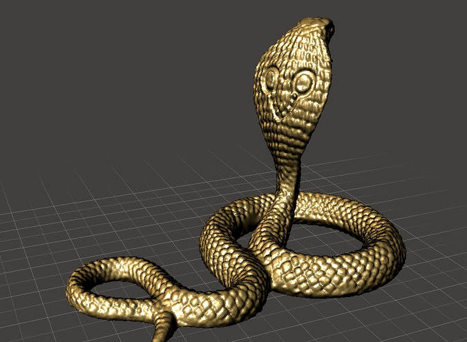 snake 3d print model 3D Print Model in Pendants 3DExport