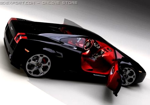 Lamborghini Gallardo 3D Model