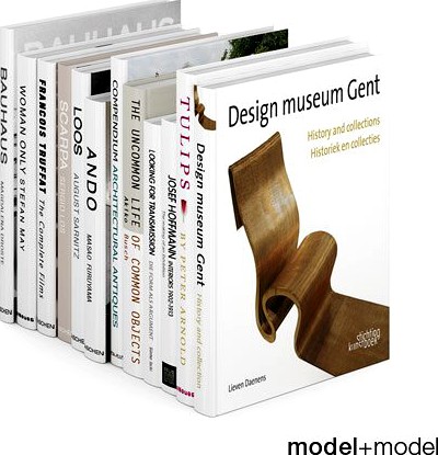 Set of books 3D Model