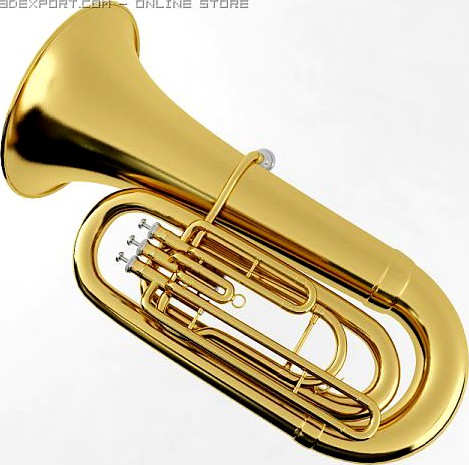 Tuba 3D Model