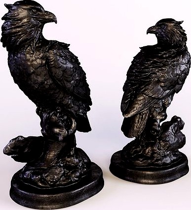 statuette Eagle | 3D