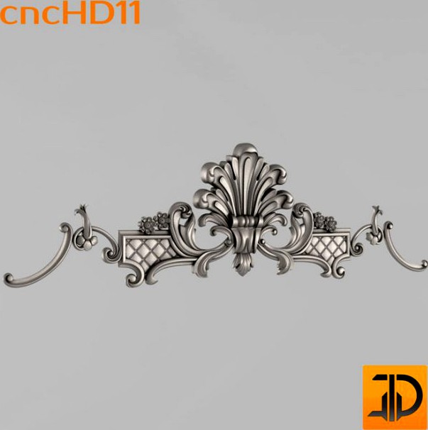 Horizontal decor 3D Model