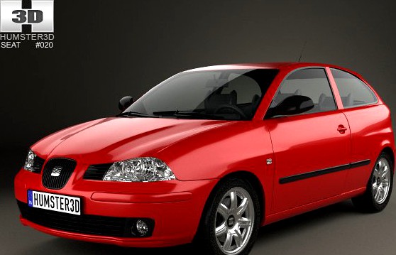 Seat Ibiza ST 2013 3D Model