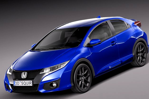 Honda Civic Sport 2015 3D Model