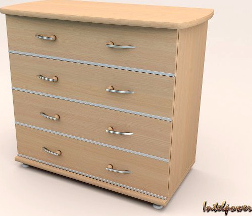 Chest of drawers 3D Model