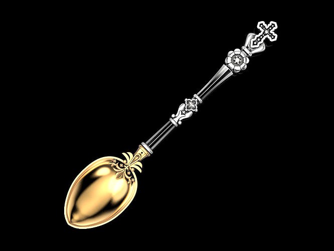 Spoon Cross | 3D model