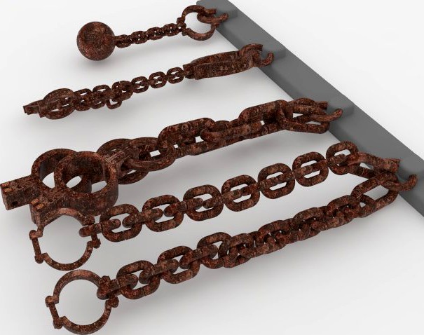 Chain of prion 3D Model