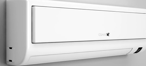CGAxis Wall Air Conditioner 10 3D Model