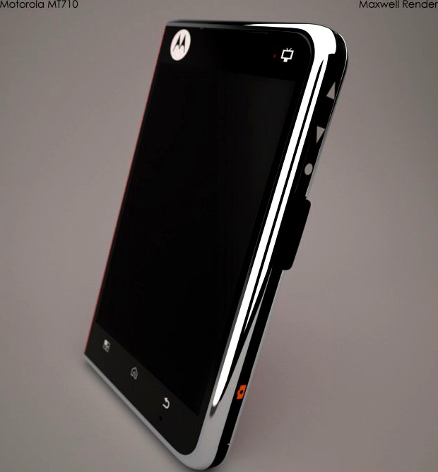 Motorola MT710 Cellphone 3D Model