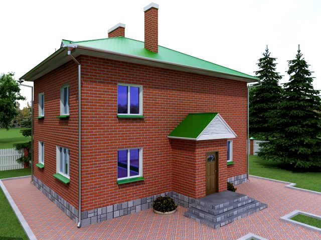 Cottage o1 3D Model