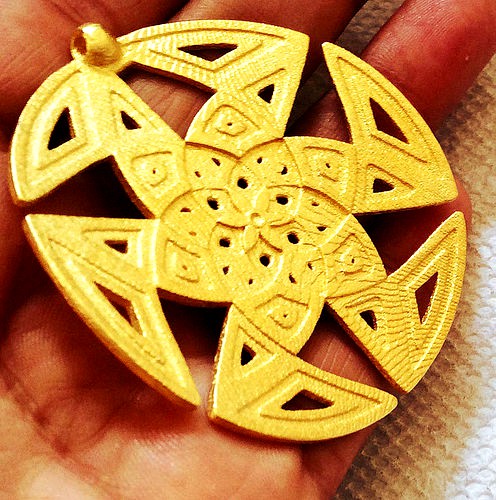 Islamic Pattern Pendant | 3D