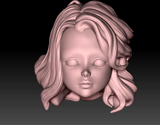 head doll1 | 3D