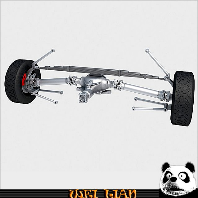 Suspension 02 3D Model