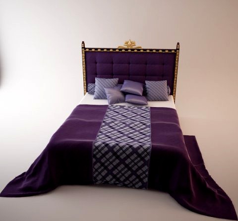 Royal Bed 3D Model