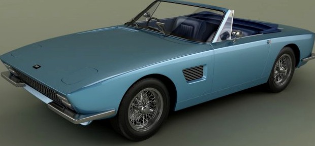 TVR Trident Convertible 3D Model