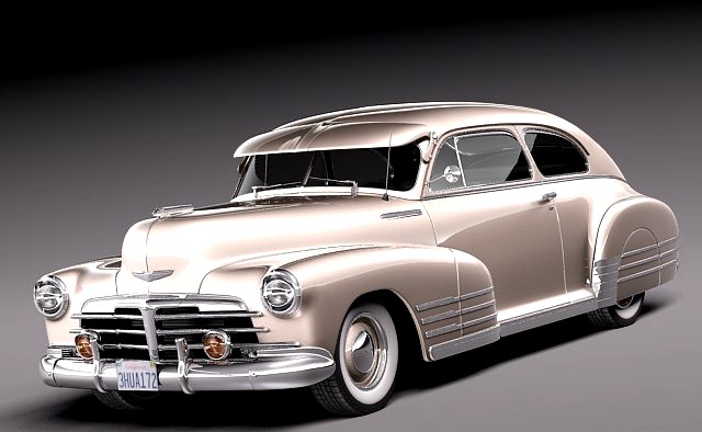 Chevrolet Fleetline Aerosedan 1948 3D Model